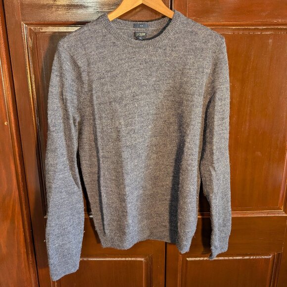 J Crew Rugged Elbow Patch Sweater - Picture 4 of 7
